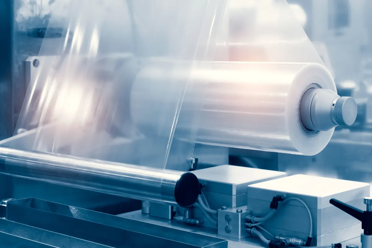 Plastic film production equipment